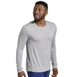 Seamless Design River Flow Men's Saucony Stopwatch Long Sleeve