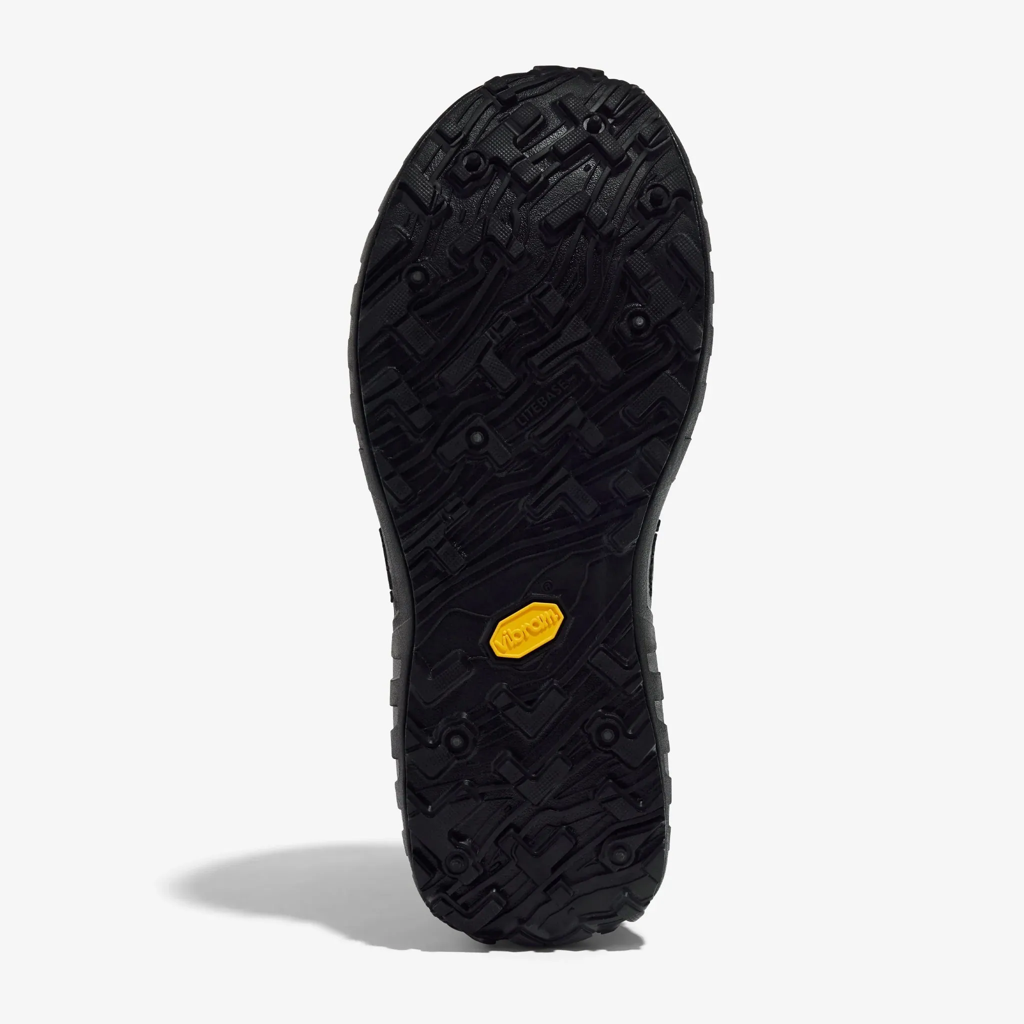 Non Marking Rubber Compound Men's 003 Trail Running Shoes Pitch Black