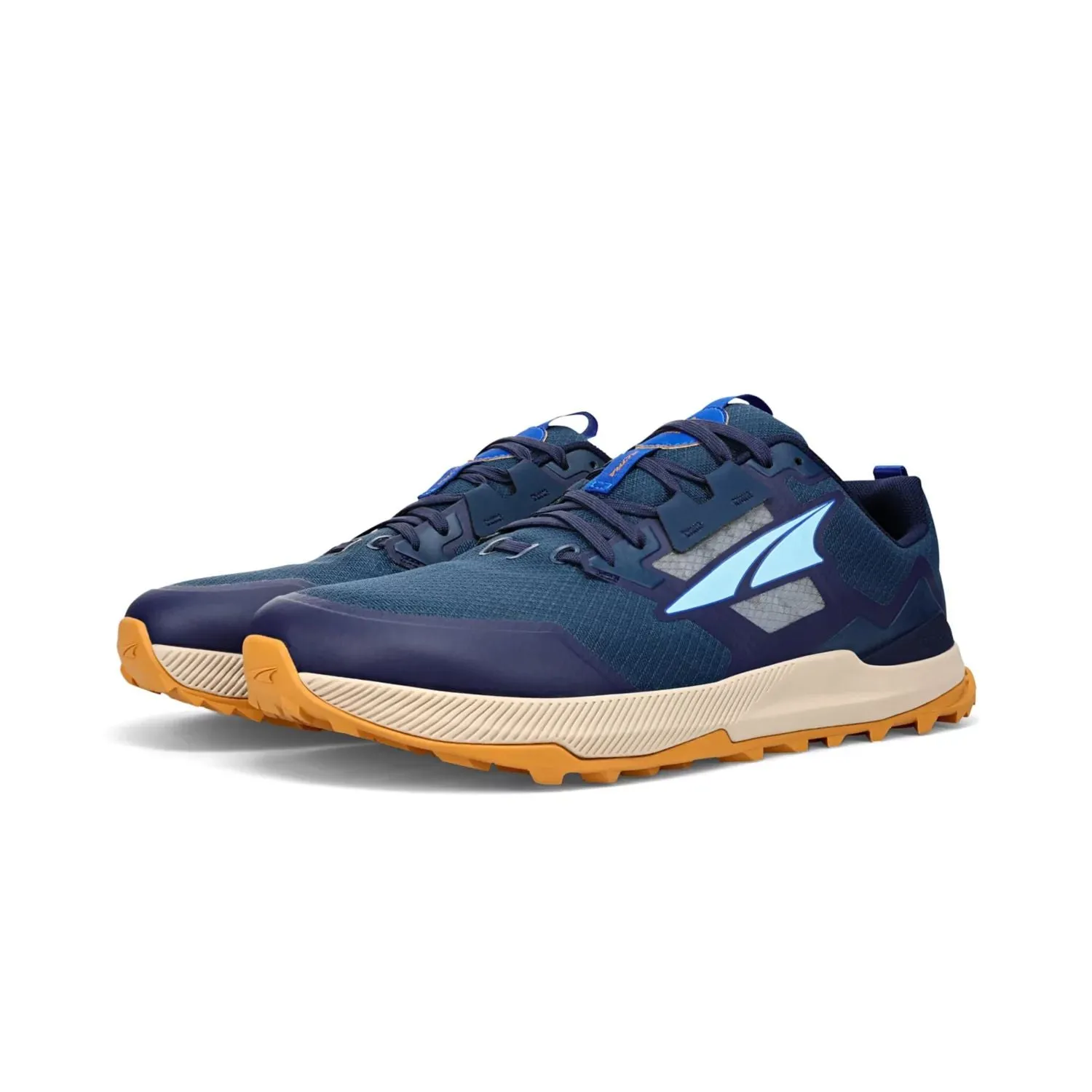 Hybrid Tread Pattern Altra Men's Lone Peak 7 (Navy)