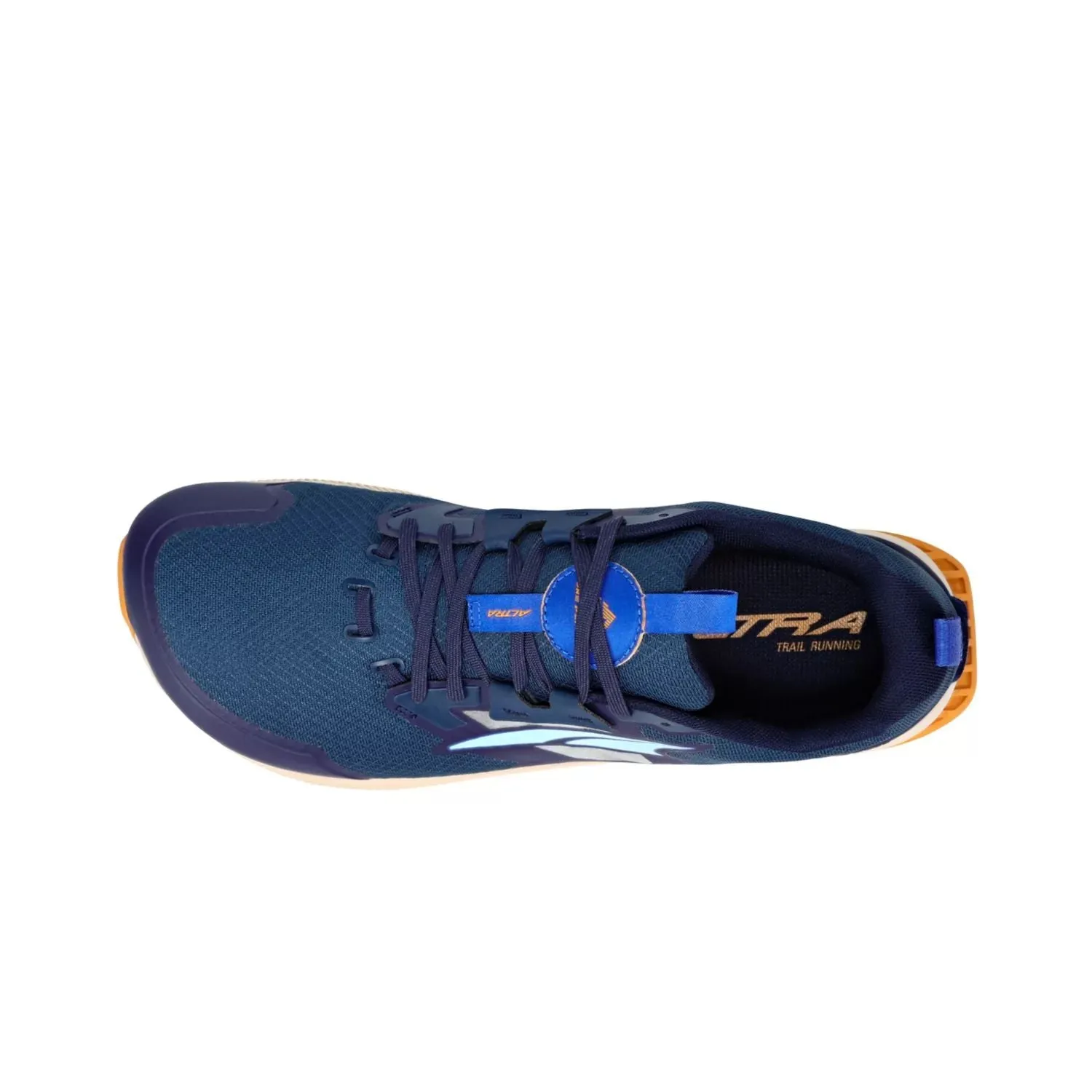 Altra Men's Lone Peak 7 (Navy) Abrasion Resistant Material Stabilizing Outrigger