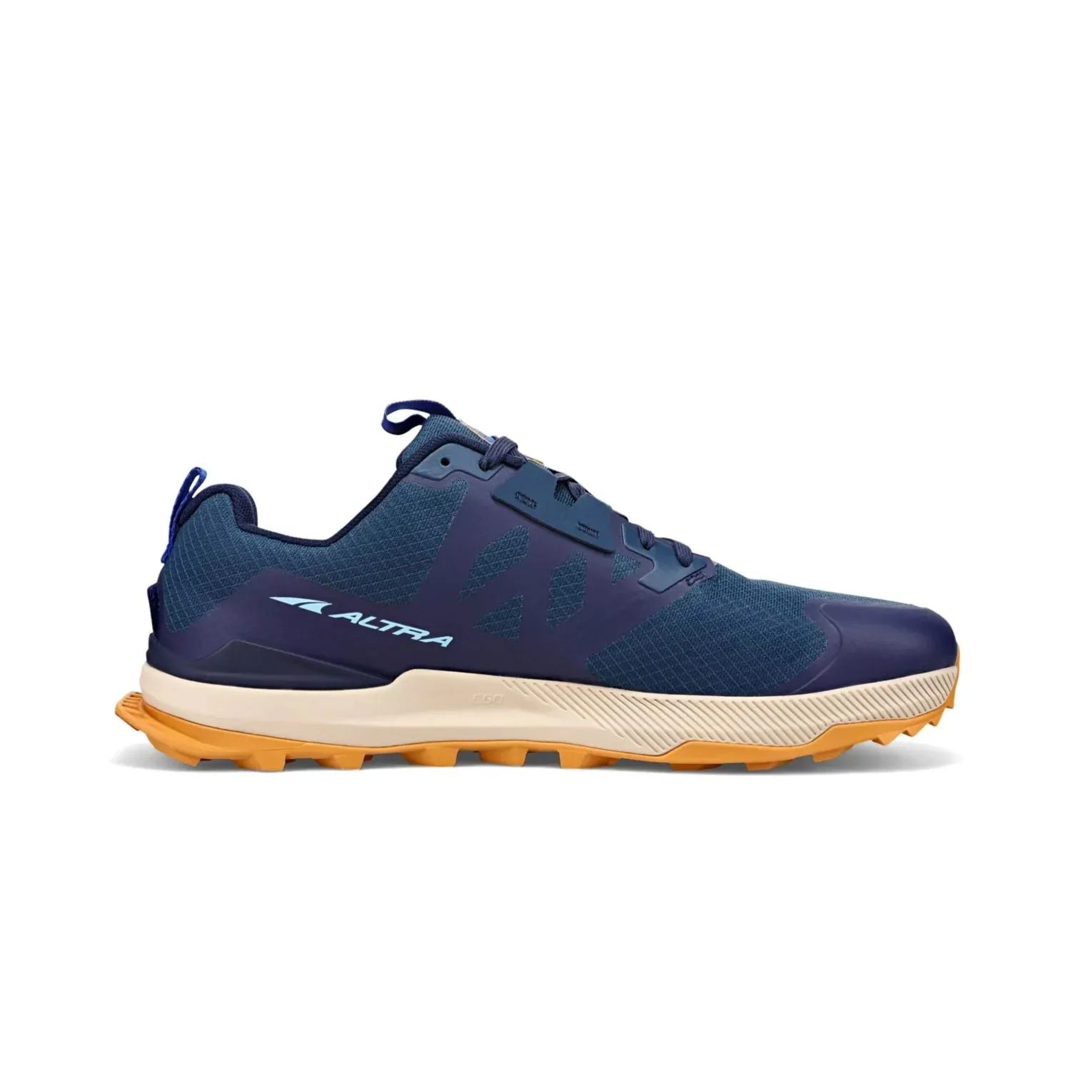 Adaptive Trail Response waterproof construction Altra Men's Lone Peak 7 (Navy)