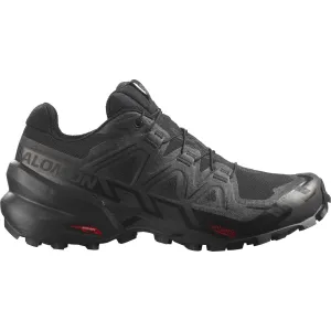 recovery trail shoes Salomon Speedcross 6 GORE-TEX Womens Trail Running Shoes - Black