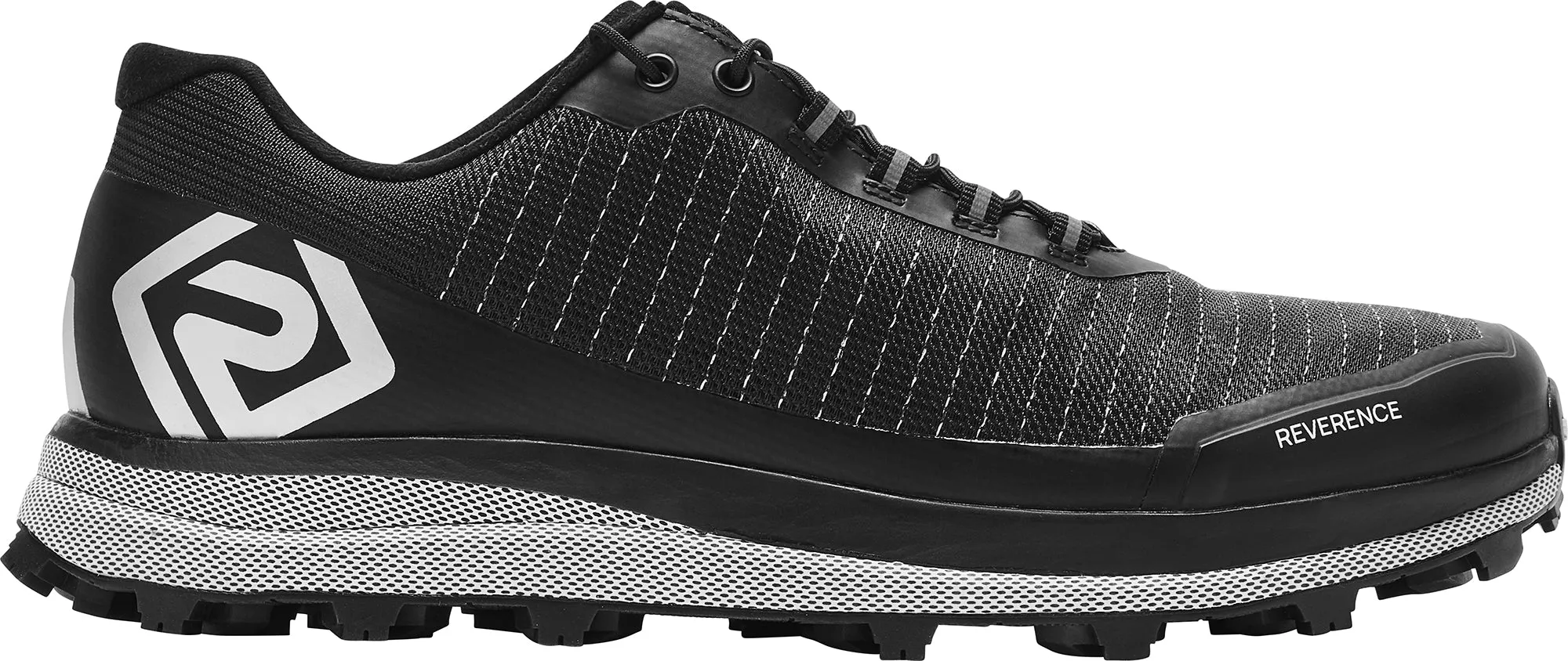 Impact Dispersion Heel Ronhill Reverence Mens Trail Running Shoes - Black