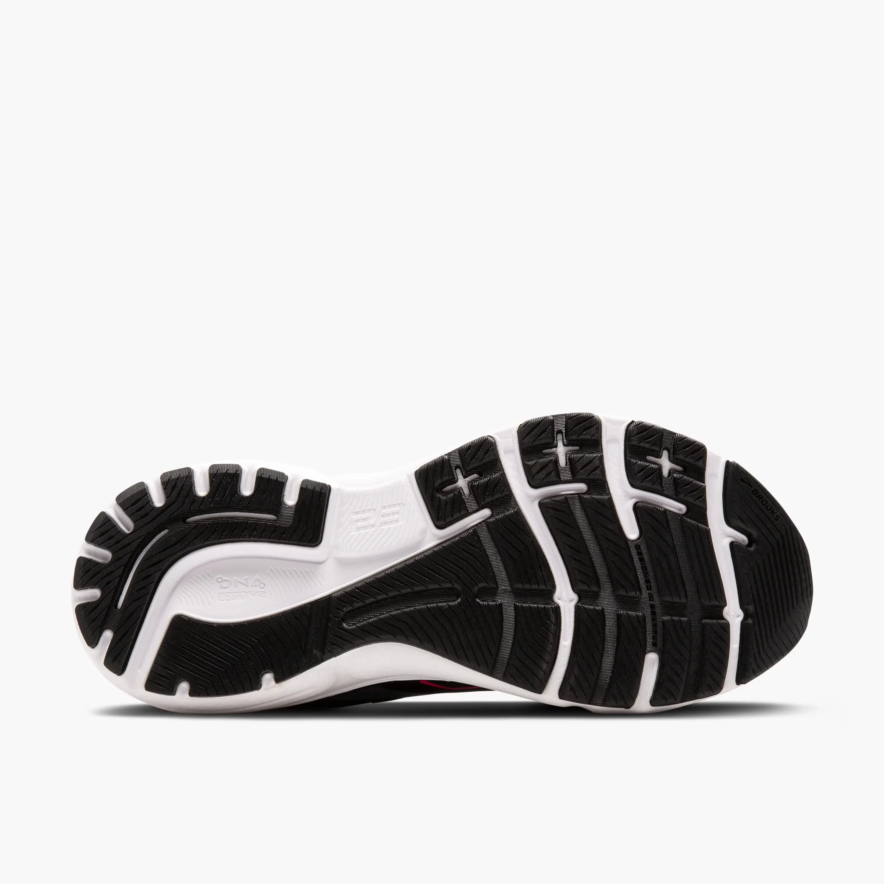 Brooks Women's Adrenaline GTS 23 GORE-TEX Running Shoes Black / Knockout Pink / Aqua running shoes with removable insoles