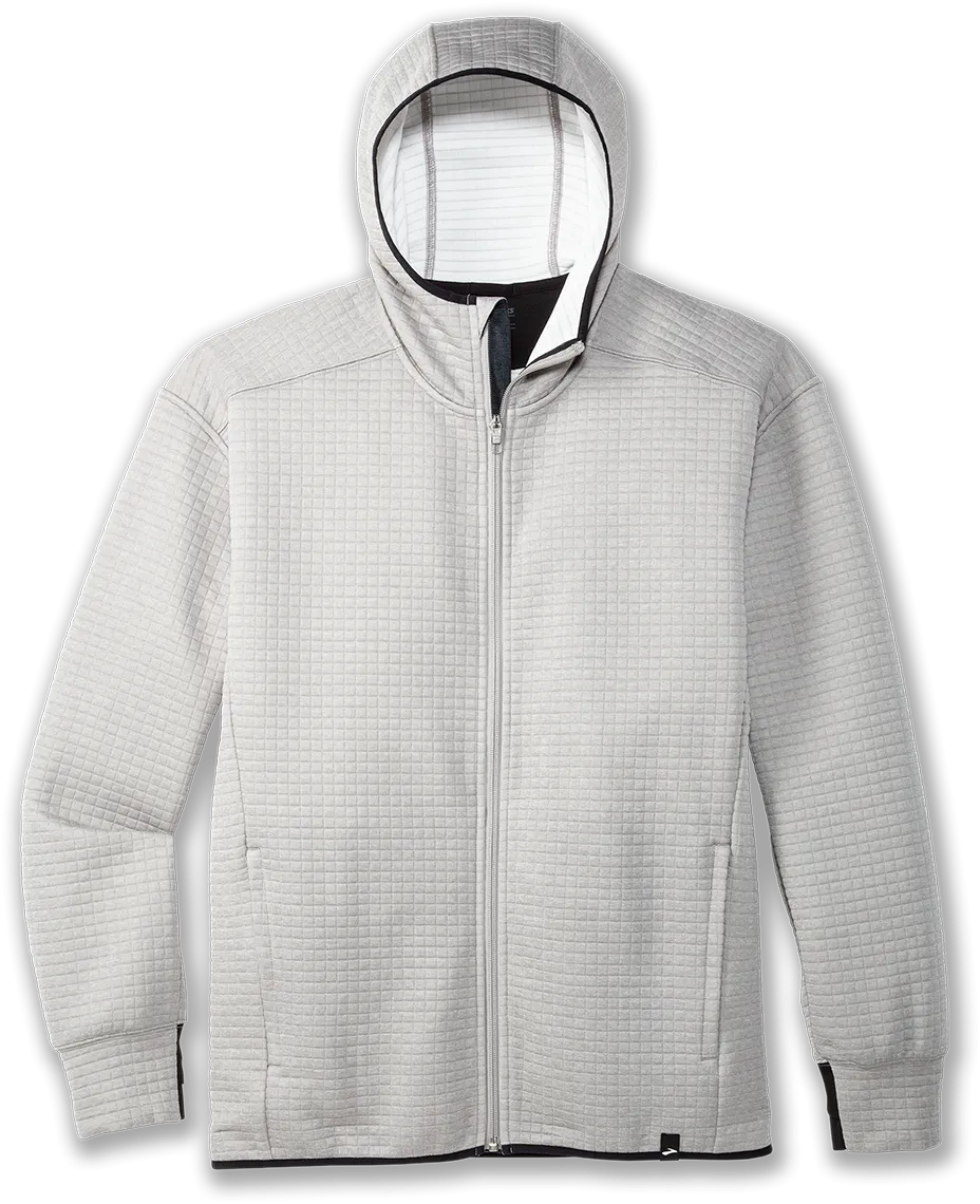 SmoothGripFastenings Men's Activate Midweight Hoodie (066 - Htr Ash/Black)