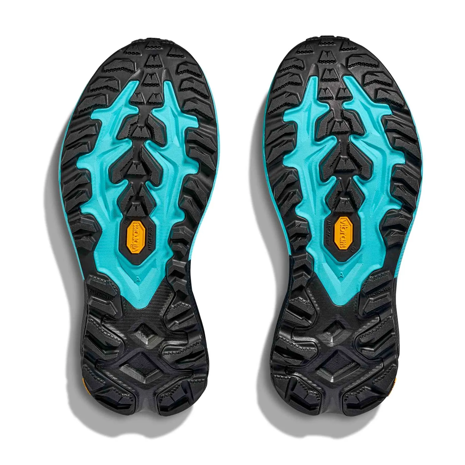 Men's Mafate 5 Trail Running Shoes Skyward Blue / Black Reinforced Toe Guard