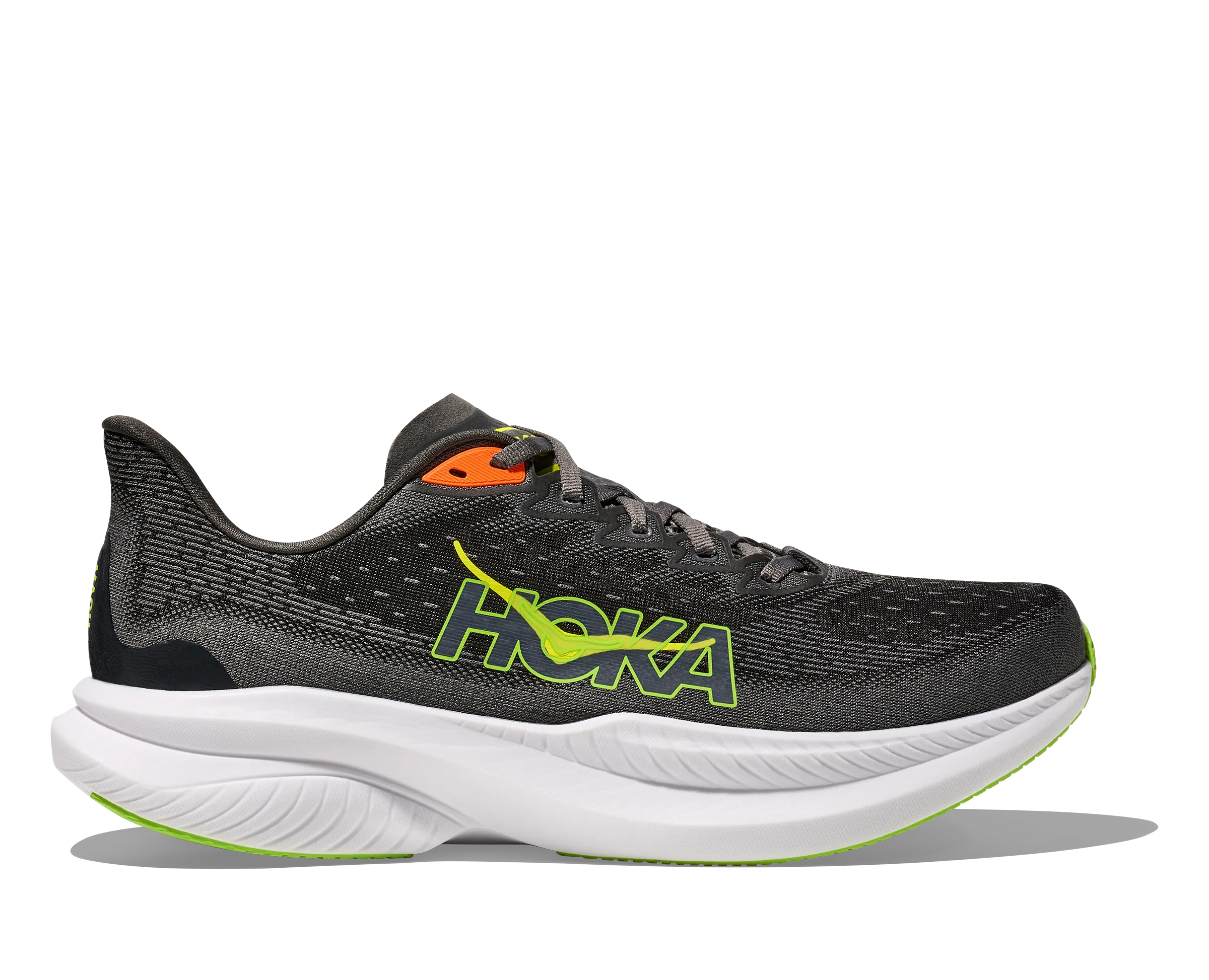 High Rebound Midsole 10K running shoes Men's Mach 6 (GPH - Gravel/Asphalt Grey)