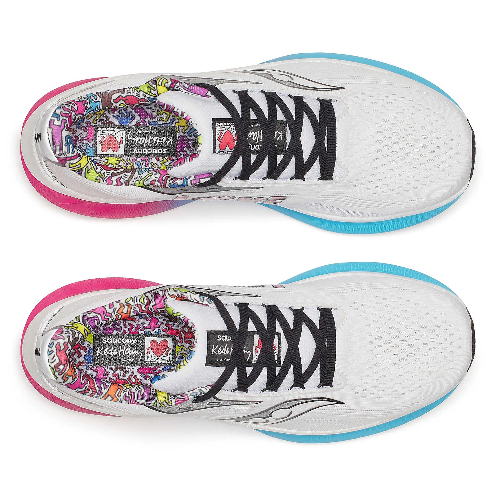 Keith Haring x Ride 18 - Men's curved - last shoes Energy Return Foam Technology