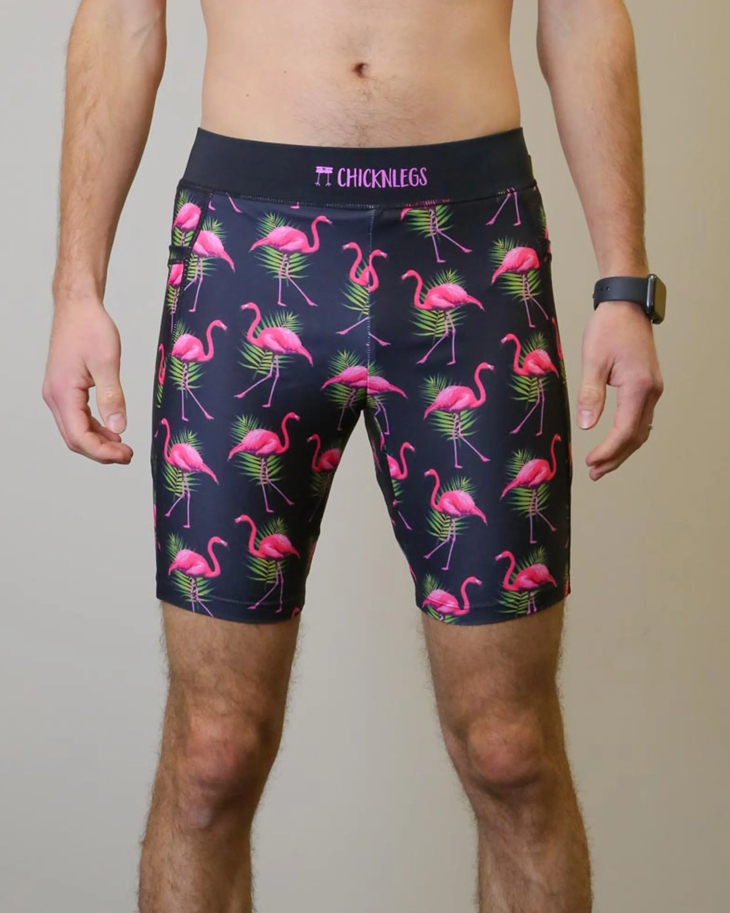easy move Men's Flamingo 8" Half Tights
