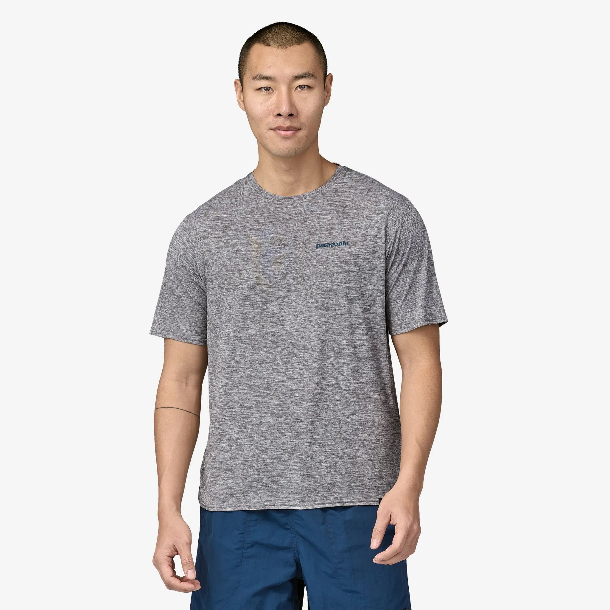 SoftLining Men's Capilene? Cool Daily Graphic Shirt - Waters