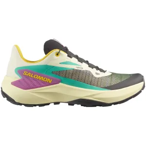 Toe Box Reinforcement Men's Genesis Trail Running Shoes Transparent Yellow / Black / Willowherb