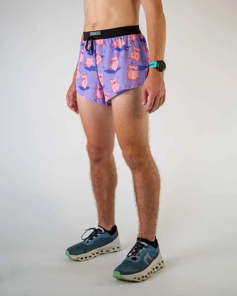 camping clothes Men's Piggies 2" DS Split Shorts