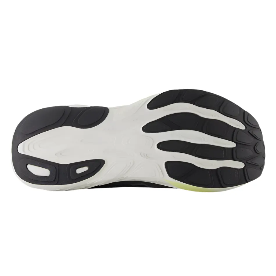 Breathable Airflow Channels New Balance Men's 880 V15 Running Shoes in Black/Winter Grass/Castlerock AW25