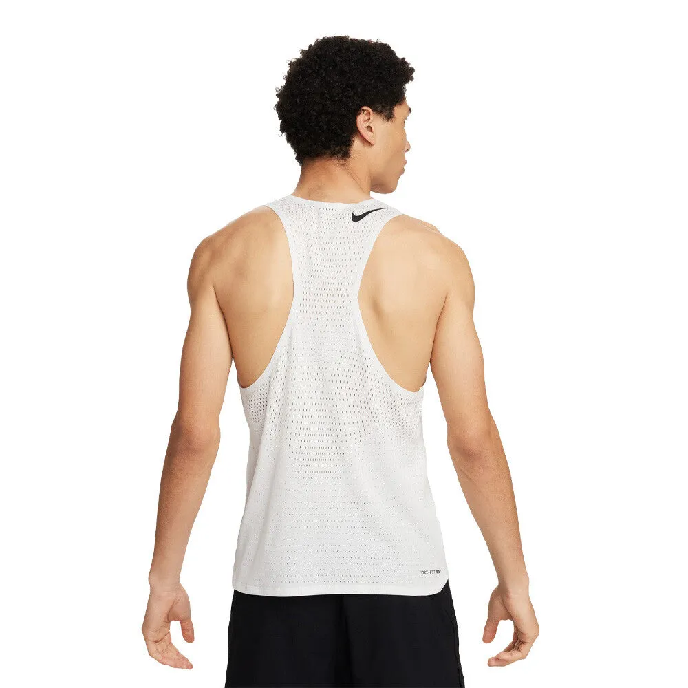 Reversible Wear Options x Achilles Heel Men's 'One More Mile' AeroSwift ADV Running Vest Summit White / Black