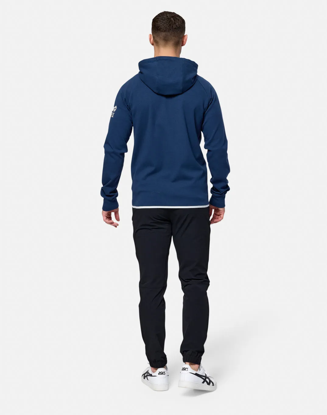 Gym   Coffee Chill Full Zip (Mens) - Petrol Blue Appreciate