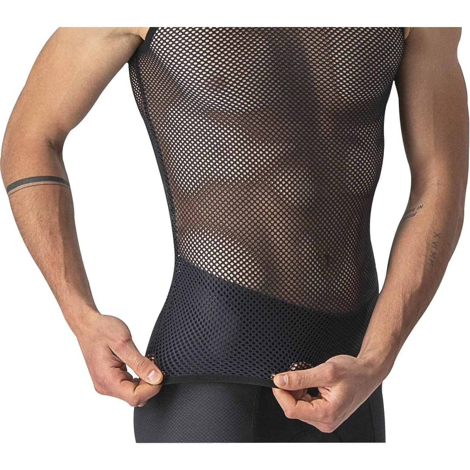Castelli Core Mesh 3 Sleeveless Mens Cycling Base Layer - Black traditional warfare Core Comfort