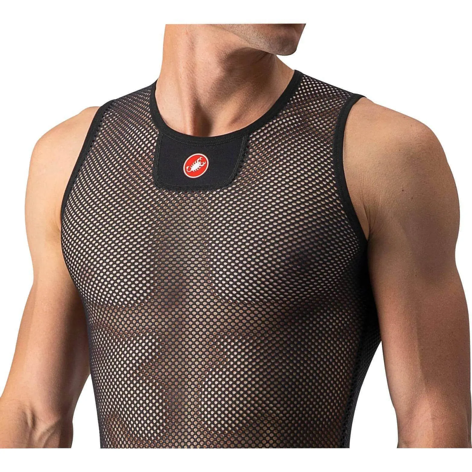 Brand Image Castelli Core Mesh 3 Sleeveless Mens Cycling Base Layer - Black