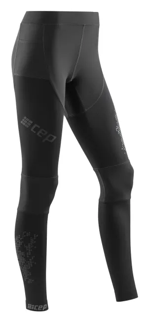 Non Roll Waistband Lounge Comfort CEP | Compression Run Tights 3.0 | Men's | Black