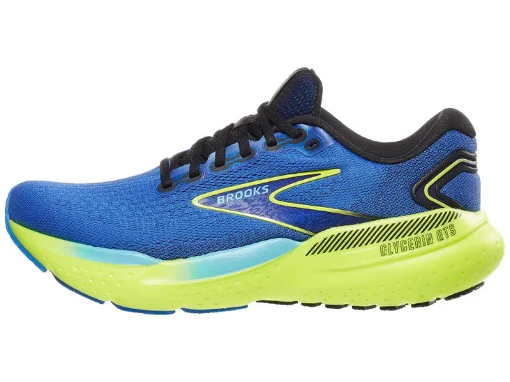 magnetic closure shoes Brooks | Glycerin GTS 21 | Men's | Blue/Nightlife/Black