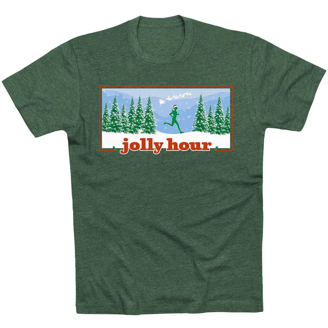 Running Short Sleeve T-Shirt - Jolly Hour Comfy Fit
