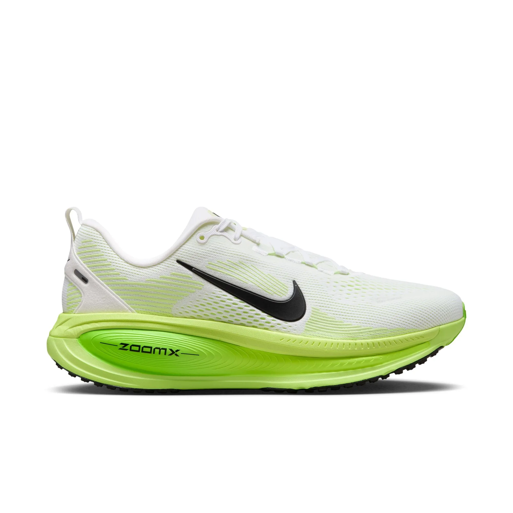 Men's Vomero 18 (100 - White/Black-Electric Green-Volt) Recovery Fit grip - enhancement - technology shoes