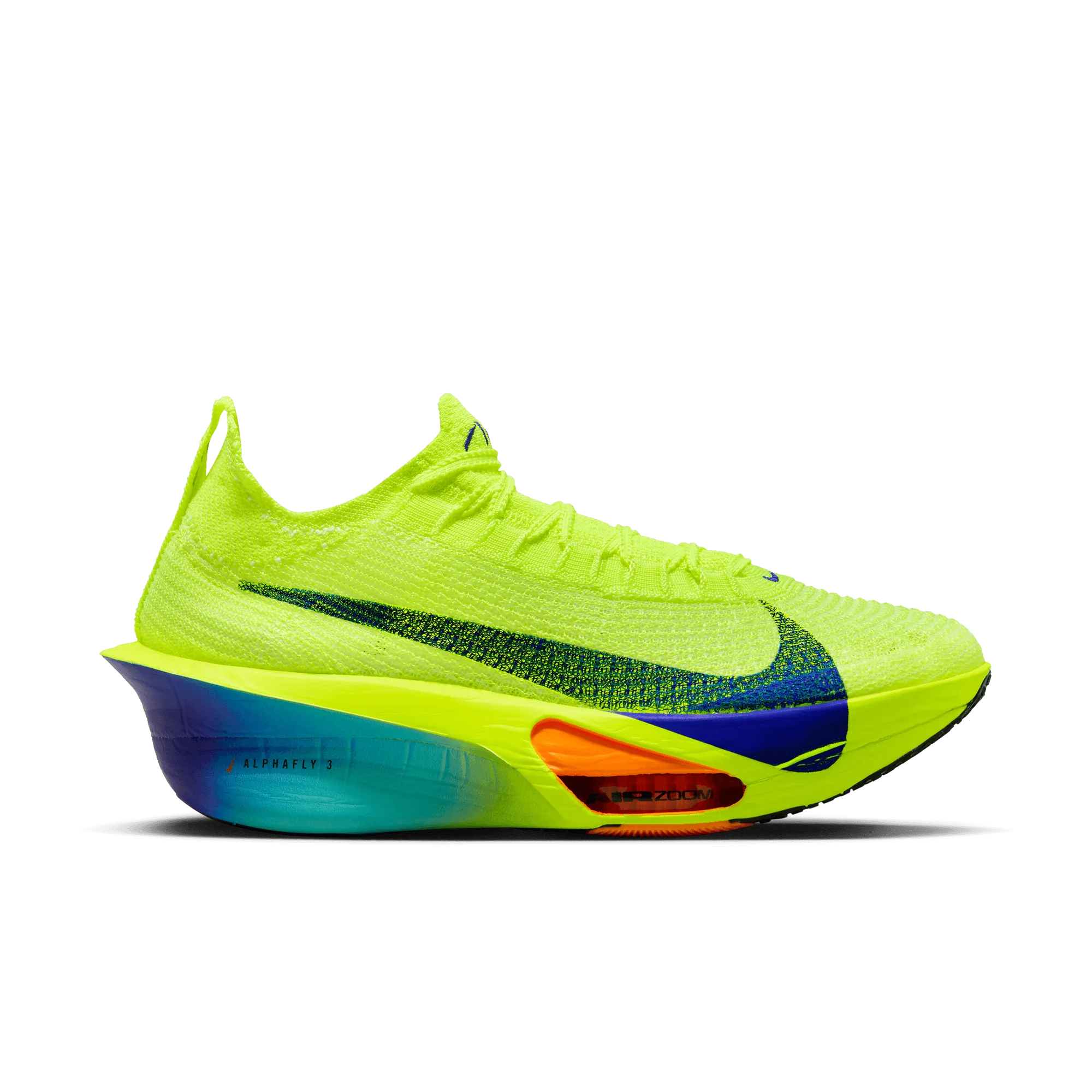 Adaptive Flex Zones SoftInsole Women's Alphafly 3 "Fast Pack" (700 - Volt/Concord/DustyCactus/Total Orange)