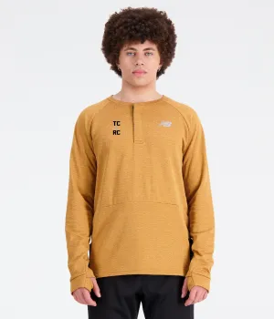 Men's Heat Grid Crew (TCC - Tobacco Heather) Winter Accessories