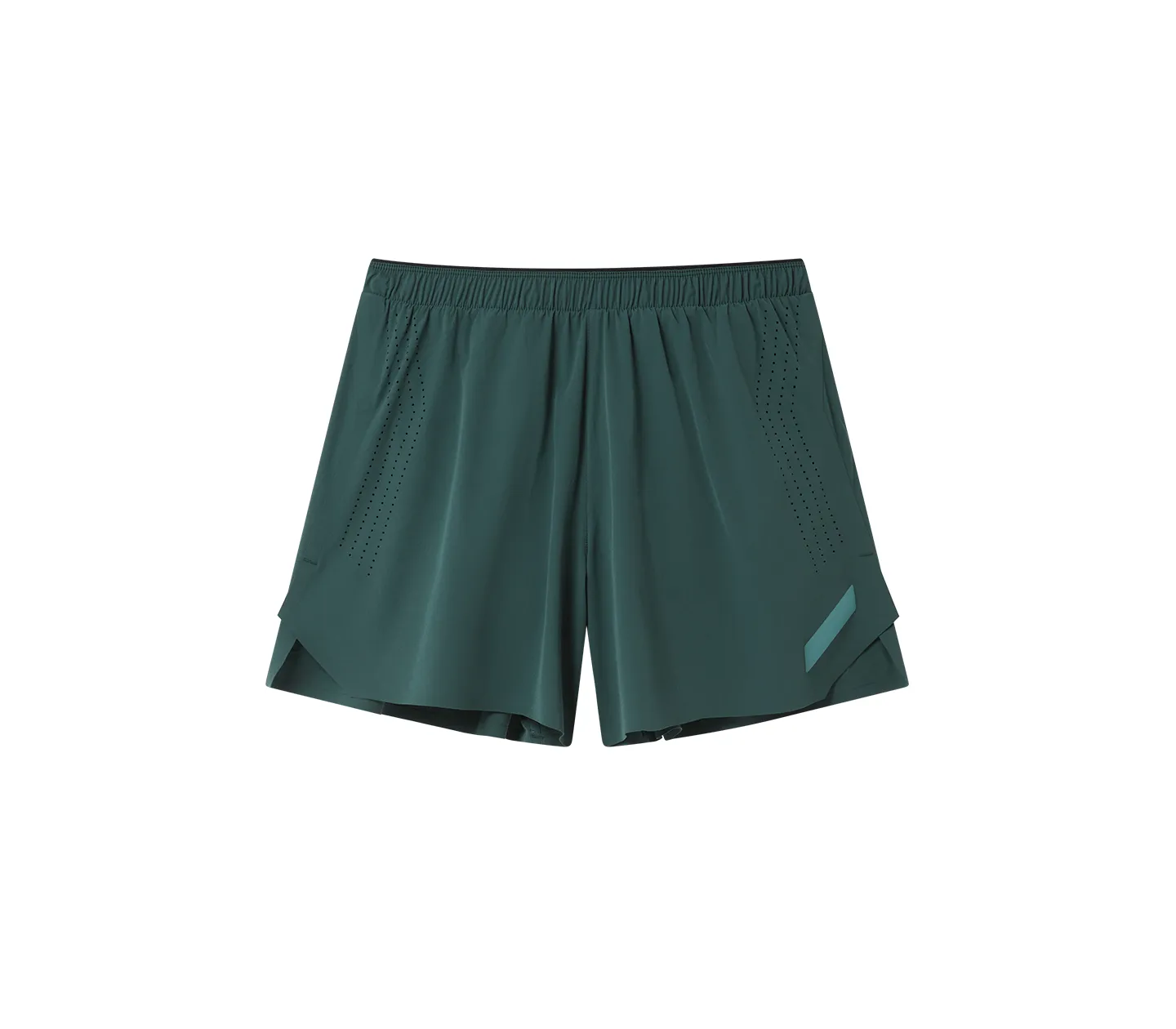 Men's Run Shorts | Green Active Layer Fit