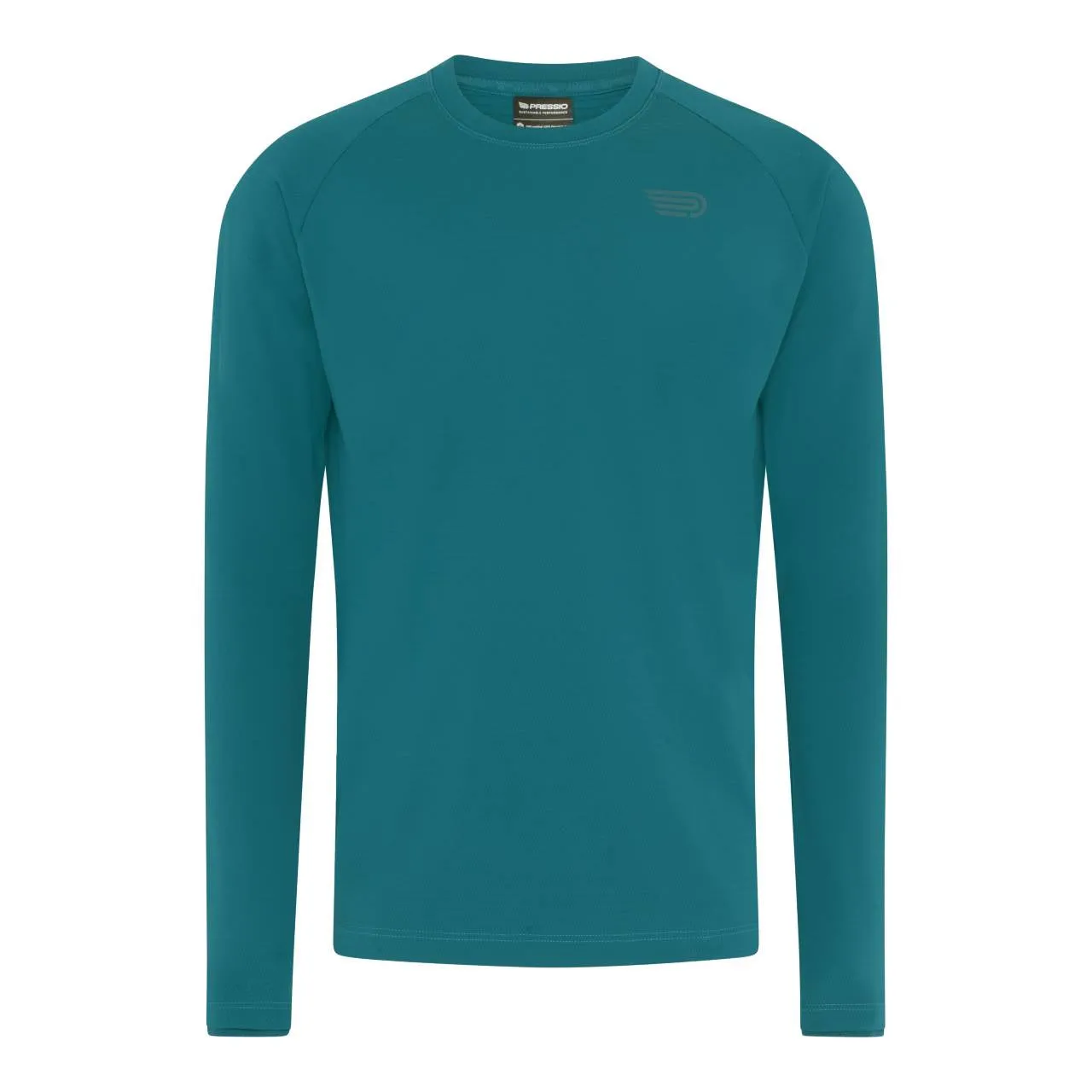 Pressio Perform Thermal Long Sleeve Top (Mens) - Ocean Blue Comfortable Piece
