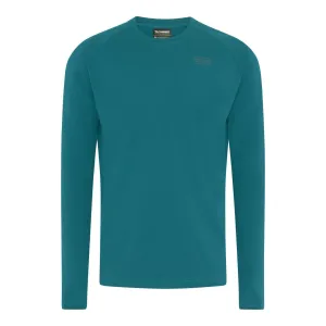 Pressio Perform Thermal Long Sleeve Top (Mens) - Ocean Blue Comfy Stretch Fit Casual Comfort Look