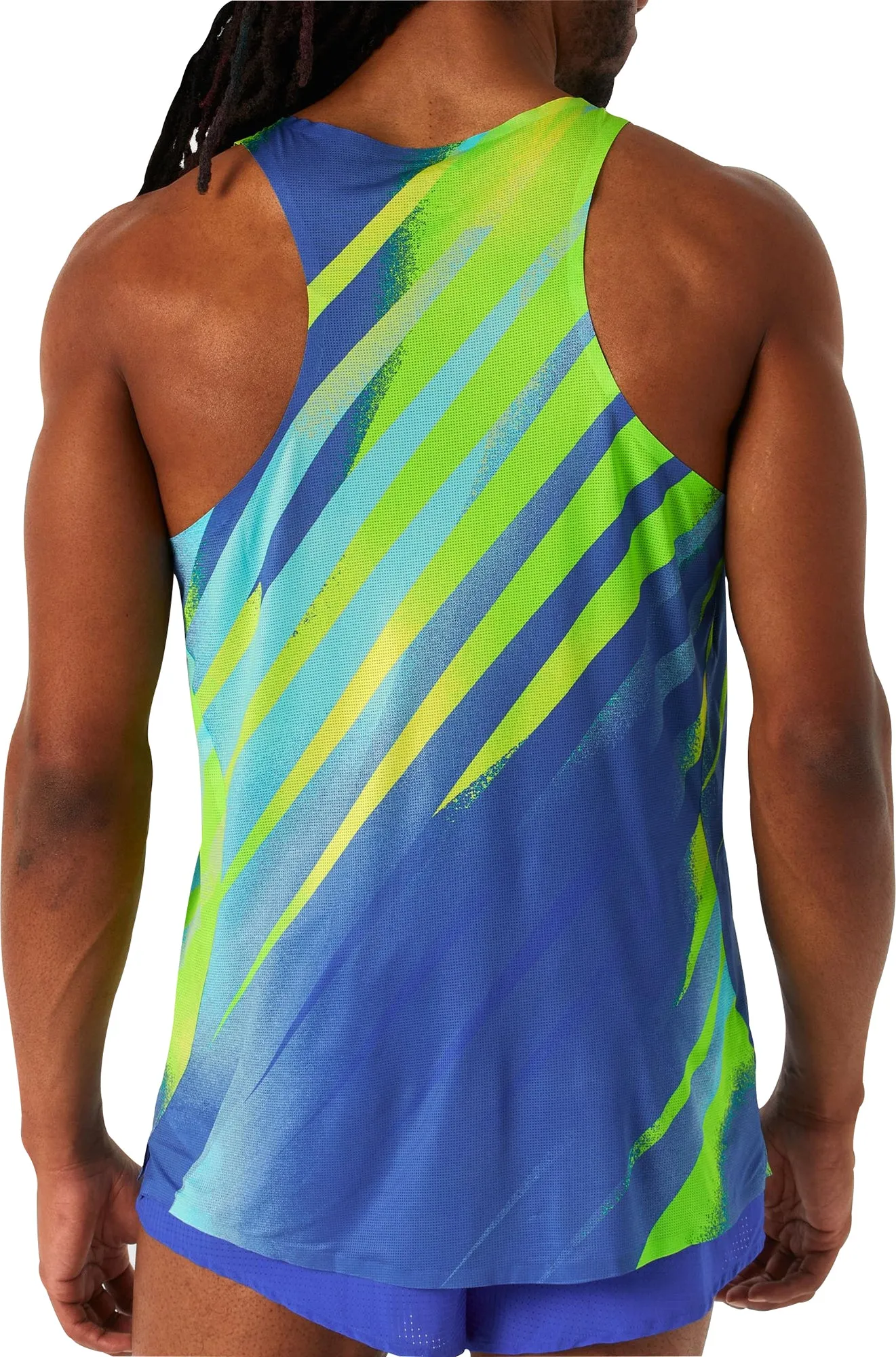 low - pressure resistance test passed Brooks Elite Mens Running Vest - Blue