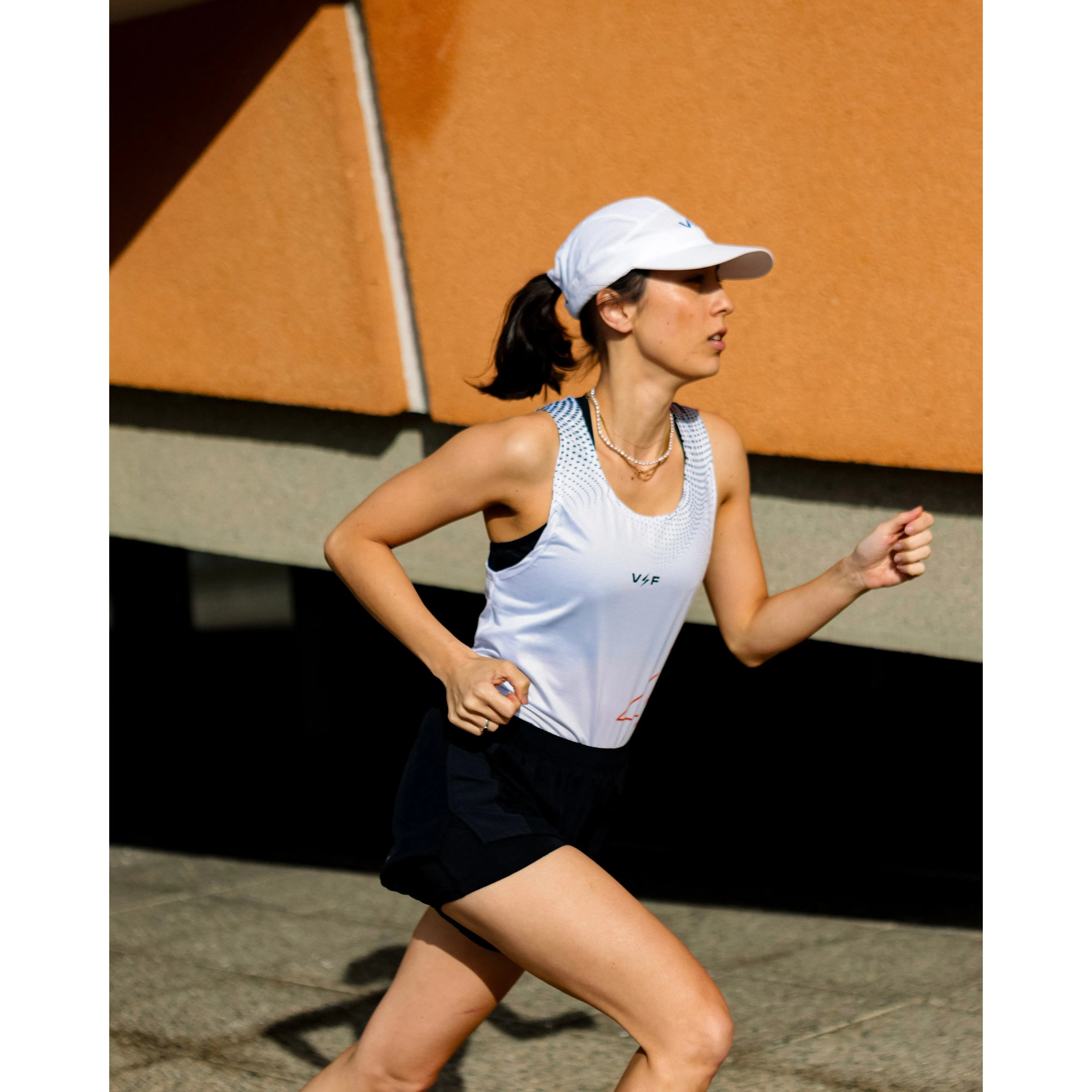 Trendy Hat Rich Tone Volt and Fast FAST Tank - White