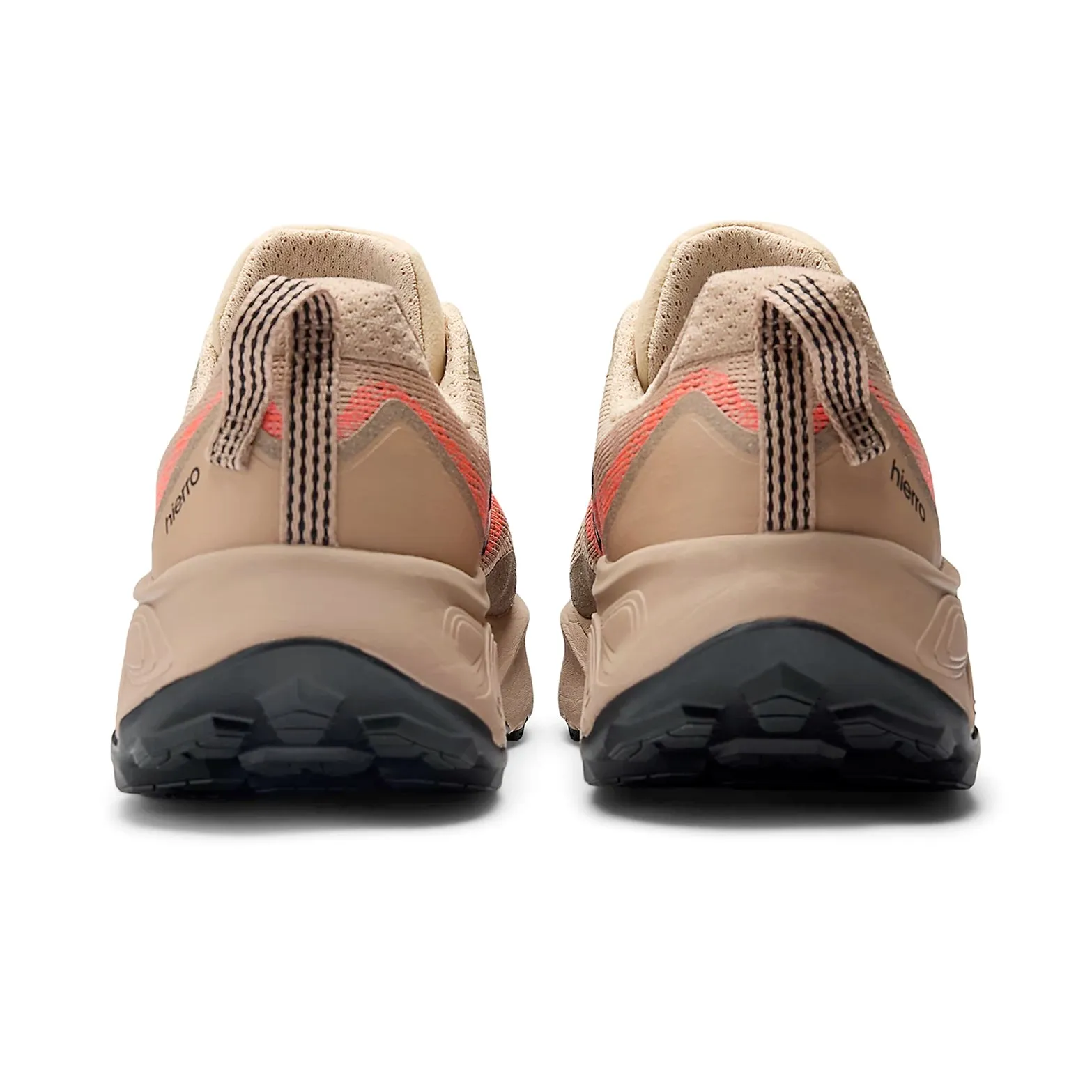 Men's Fresh Foam X Hierro v9 Trail Running Shoes Desert Clay / Earth Shadow / Urgent Red Enhanced Lateral Stability