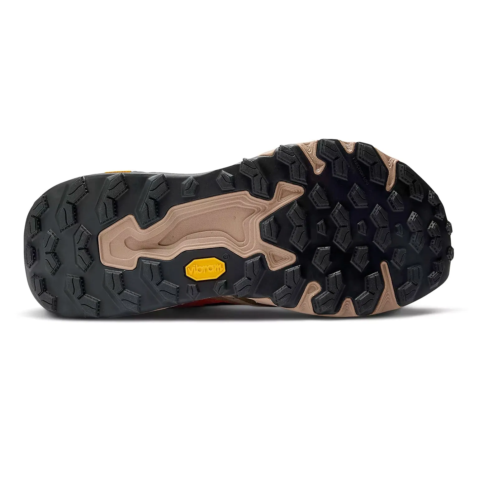 Men's Fresh Foam X Hierro v9 Trail Running Shoes Desert Clay / Earth Shadow / Urgent Red Ventilation Channel System Ultra Cushion Midsole