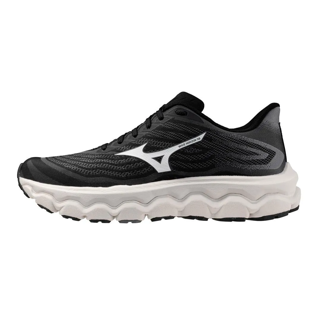 Men's Wave Horizon 8 (9000 - Black/White) running in charity runs shoes loose fit shoes
