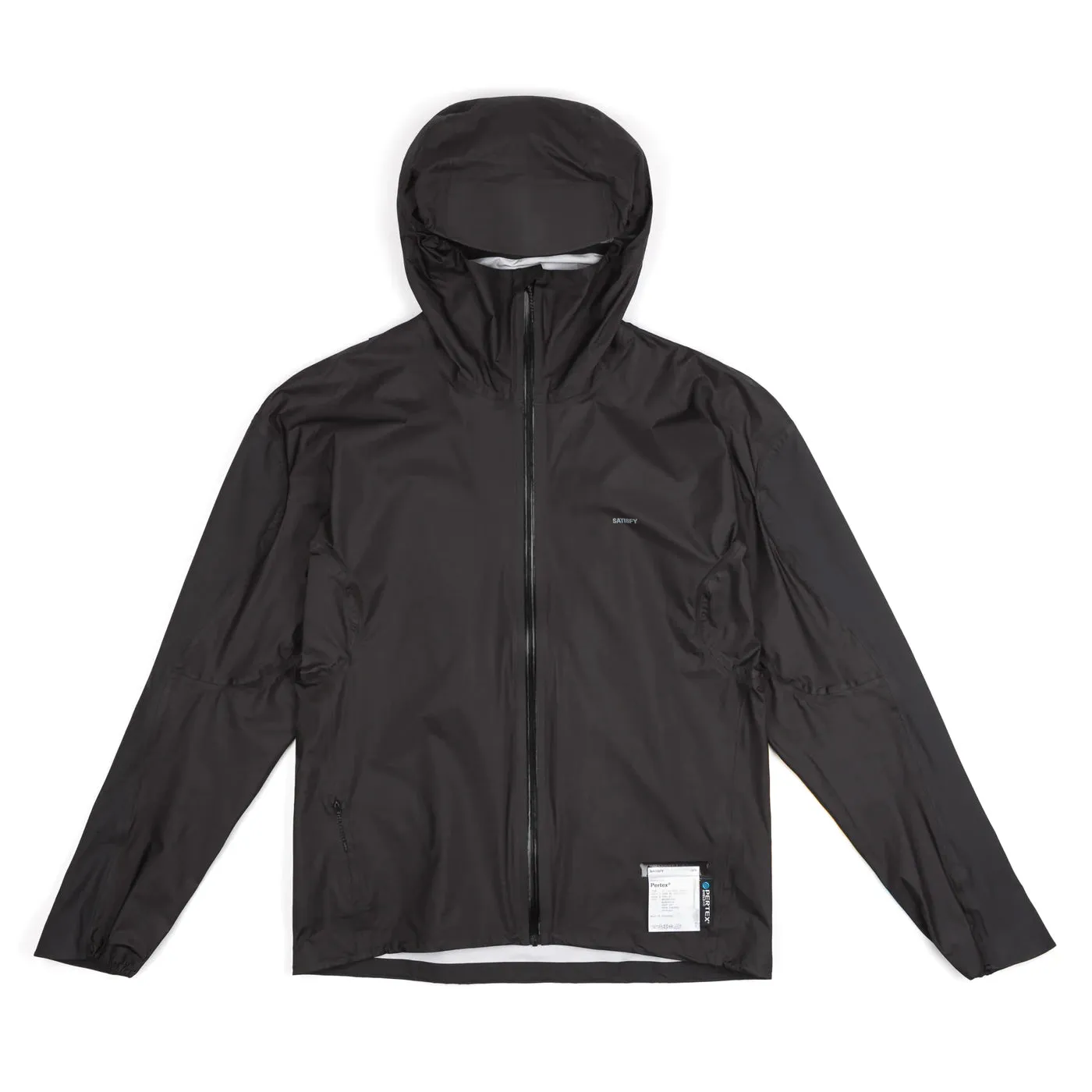 Easy Fit Satisfy Pertex 3L Fly Rain Jacket Black