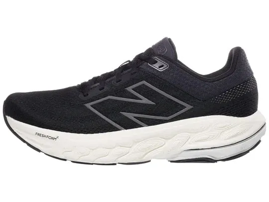 foam - midsole - cushioning shoes stackable shoes New Balance | Fresh Foam X 860 v14 | Men's | Black/White