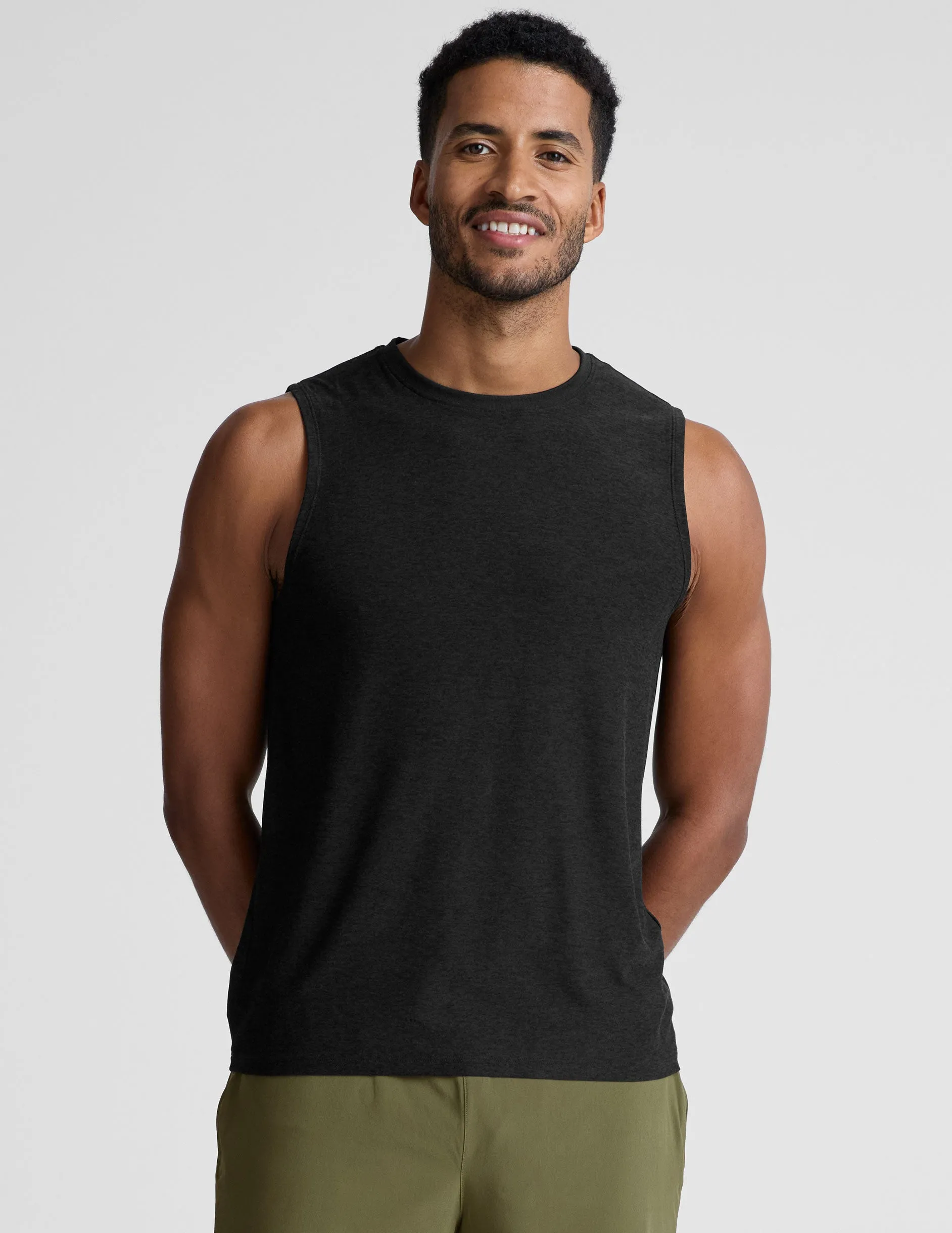 Timeless and Chic Featherweight Freeflo Men's Muscle Tank 2.0