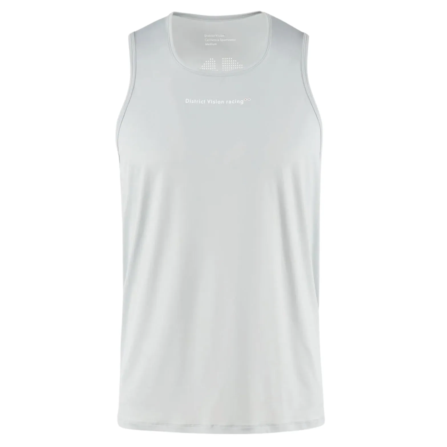 Men's Ultralight Aloe Singlet Granite Lightweight Mesh Lining Tactical