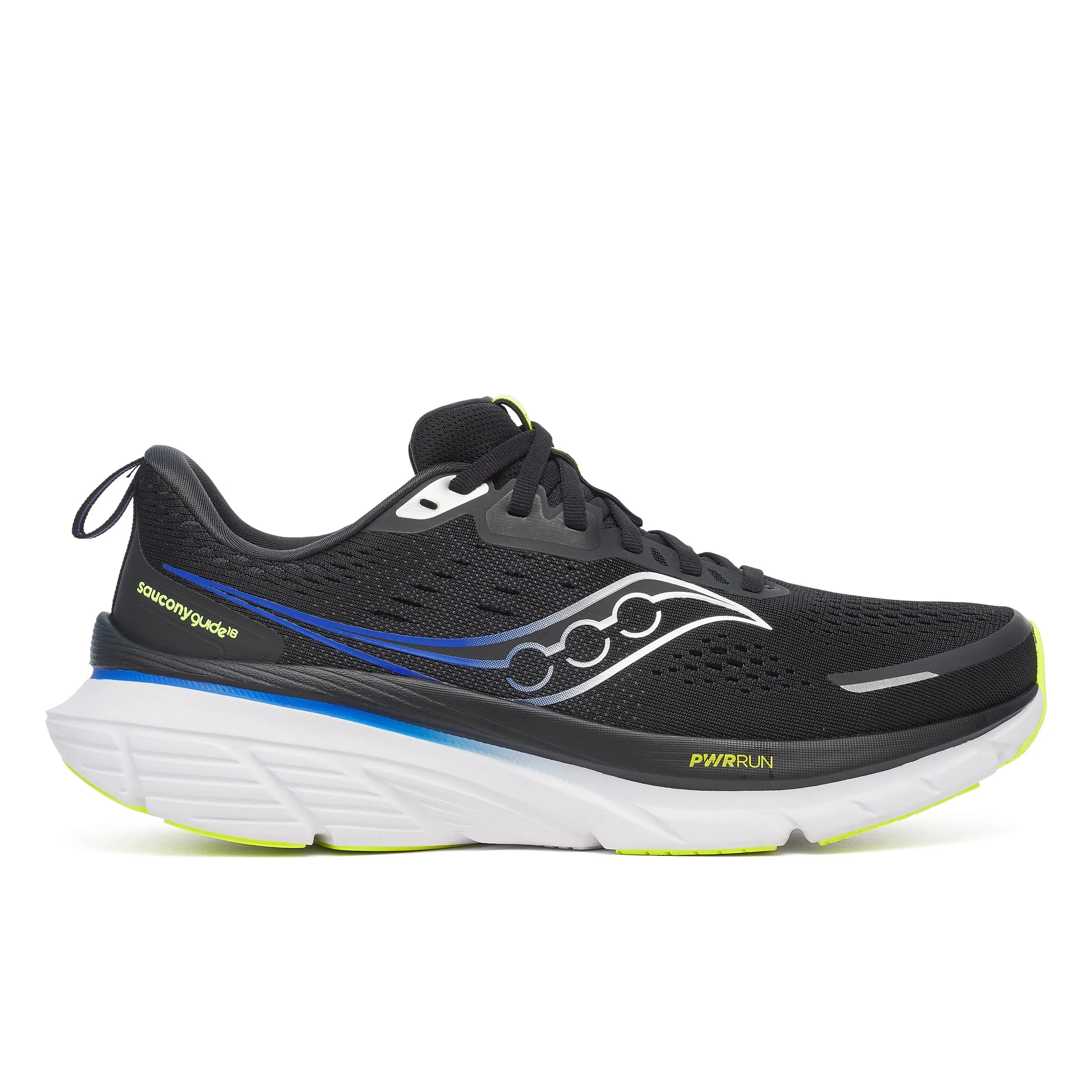 Men's Guide 18 (285 - Black/Lapis) running in indoor arenas shoes
