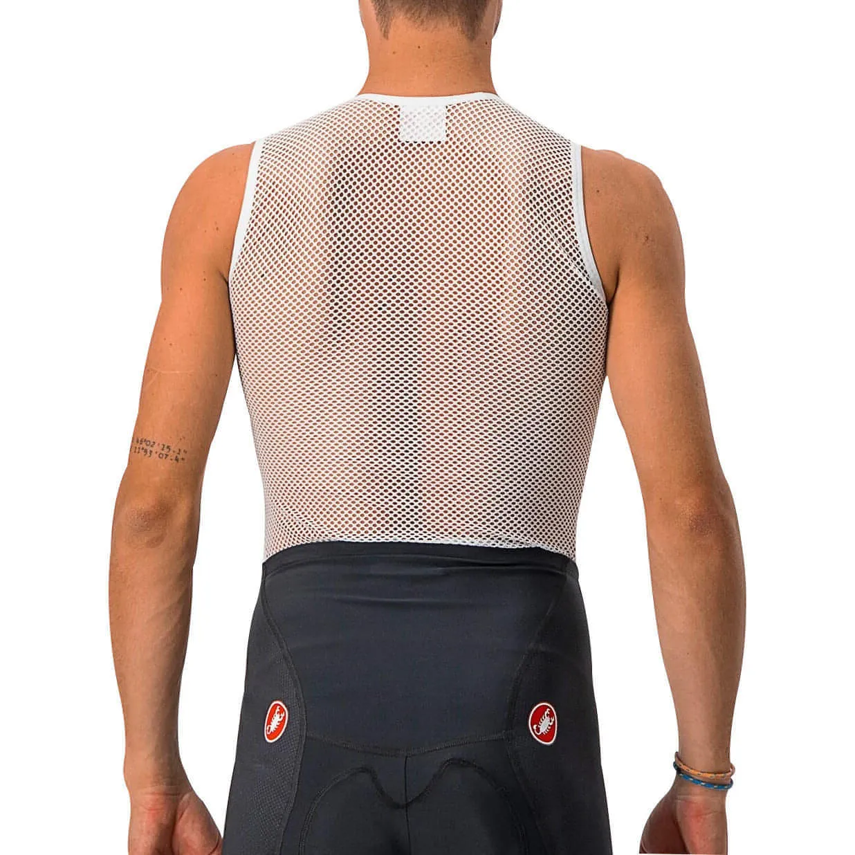 Castelli Core Mesh 3 Sleeveless Mens Cycling Base Layer - White small scale projects
