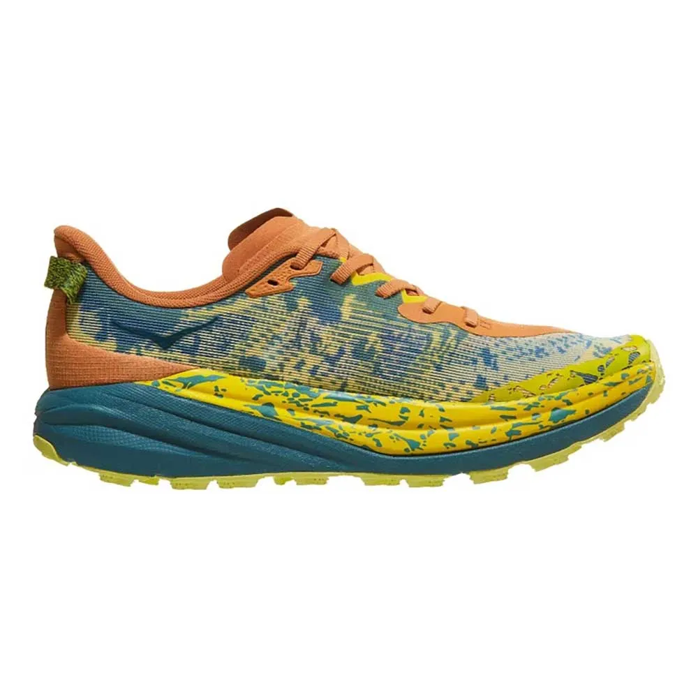 Men's Speedgoat 6 Trail Running Shoe - Terra Cotta/Mountain Fog - Regular (D) hiking running shoes