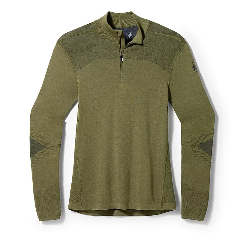 Cozy Design Men's Intraknit? Thermal Merino Base Layer 1/4 Zip (K18 - Winter Moss)