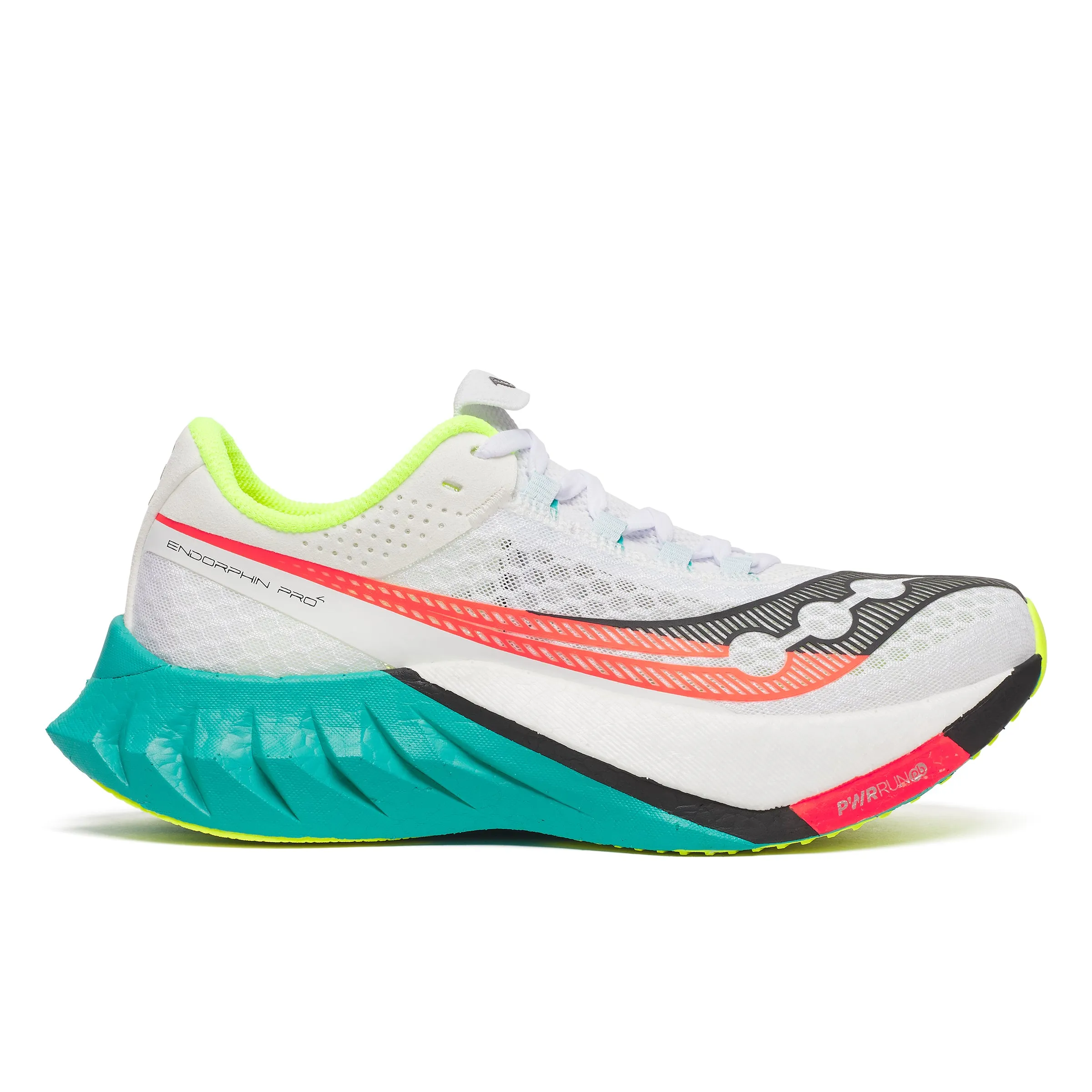 ShockAbsorbing Breathable Upper Design Women's Endorphin Pro 4 (97 - White/Mutant)