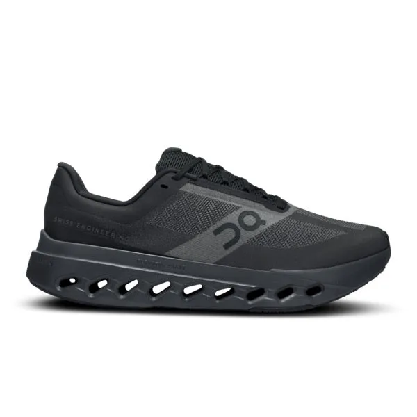 Men's Cloudsurfer Next (Black/Eclipse) running in a gondola station area shoes Torsion Response Midsole