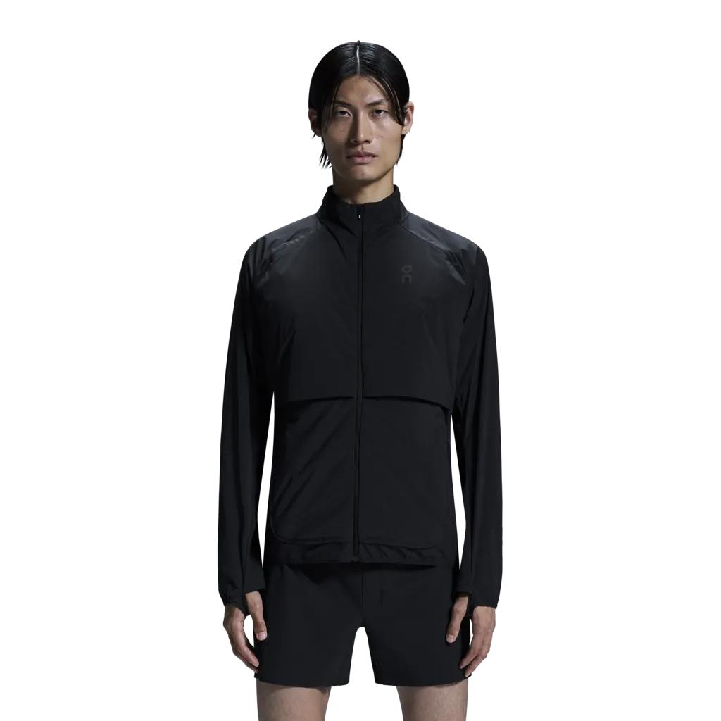 Windproof Shield Team-sports On Running Core Jacket (Mens) - Black