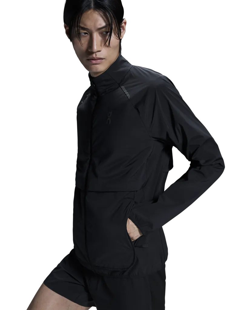 astronauts On Running Core Jacket (Mens) - Black