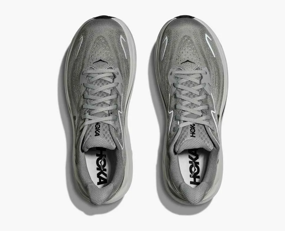 family runs half - size Hoka Clifton 10 (WIDE) - Mens