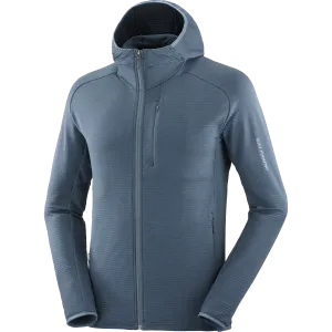 Men's Essential Lightwarm Hoodie (Midnight Navy) Elite Vibe Warm Pants