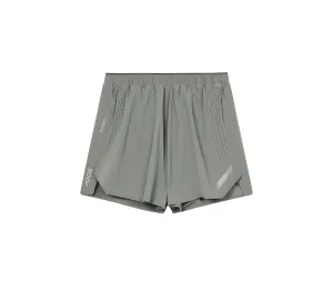Multi Panel Cut Men's Run Shorts | Grey